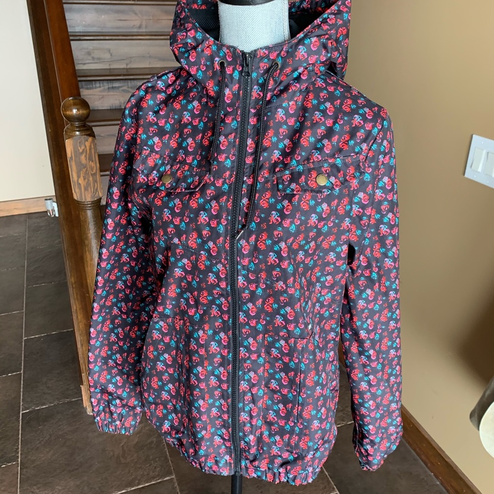 Floral Windbreaker